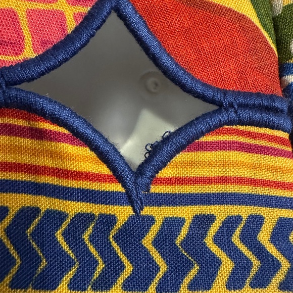 Floral Yard Yellow Sleeveless Midi Dress by FARM Rio.size medium. - Picture 8 of 14